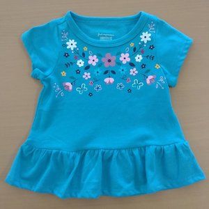 Blue top for girls - First Impressions